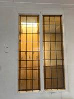 Mooi Glas in Lood Raam, Doe-het-zelf en Verbouw, Glas en Ramen, Ophalen, Gevelraam of Ruit, Gebruikt, Minder dan 80 cm