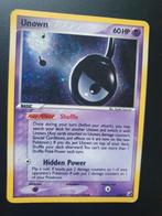Unown 1/28 holo pokemon kaart., Ophalen of Verzenden, Zo goed als nieuw