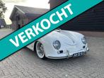 Porsche 356 Speedster met Soft-Top NL kenteken, Auto's, Oldtimers, Achterwielaandrijving, Cabriolet, Wit, Leder