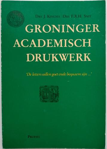 Groninger Academisch Drukwerk 1989 beschikbaar voor biedingen