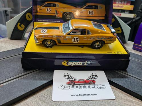 Slotcar 1/32 Scalextric Ford Mustang Boss 302 #15 Trans Am, Kinderen en Baby's, Speelgoed | Racebanen, Nieuw, Elektrisch, Overige merken