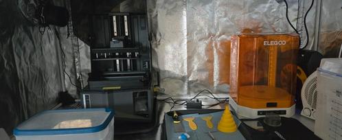 Elegoo Saturn 4 ultra met toebehoren, Computers en Software, 3D Printers, Ophalen
