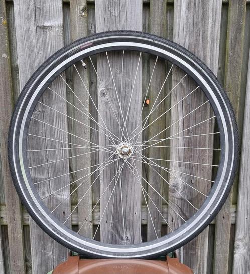 Cortina U4 Fiets voorwiel / fietswiel / geheel montage klaar, Fietsen en Brommers, Fietsonderdelen, Zo goed als nieuw, Algemeen