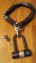 Kettingslot voor brommer of scooter, Fietsen en Brommers, Brommers | Toebehoren, Ophalen, Zo goed als nieuw, Slot