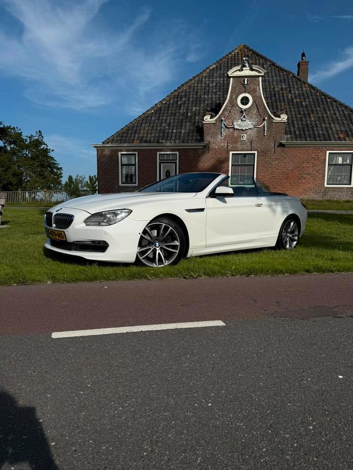 BMW 6-Serie Cabrio 640i High Executive F12 | Nappa |, Auto's, BMW, Particulier, 6-Serie, 360° camera, ABS, Achteruitrijcamera
