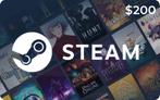 Steam tegoed €200, 1 speler, Ophalen, Zo goed als nieuw