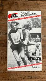 Programma AZ-Sparta 5 september 1979, Verzamelen, Sportartikelen en Voetbal, Overige typen, Ophalen of Verzenden, Zo goed als nieuw