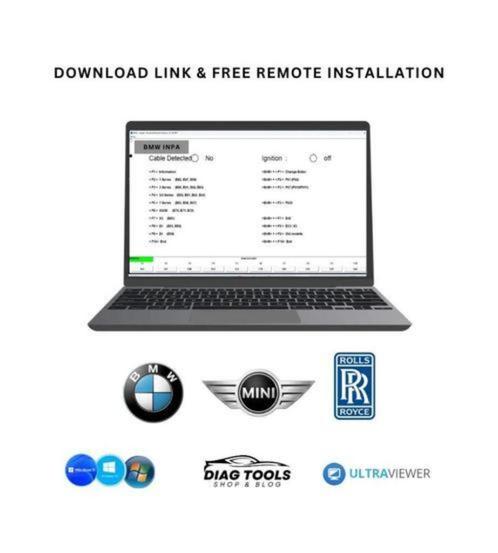 BMW INPA 64 V7.7.2 + EDIABAS 7.7.0 LATEST 04.2025, Auto diversen, Handleidingen en Instructieboekjes, Verzenden