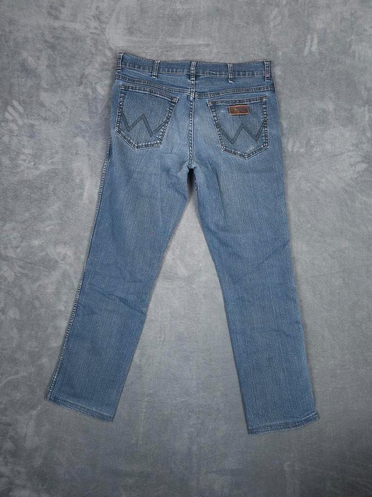 Wrangler Broek Jeans Texas Stretch W36 L31 Regular Straight, Kleding | Heren, Spijkerbroeken en Jeans, Zo goed als nieuw, W36 - W38 (confectie 52/54)