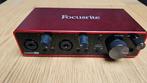 Focusrite Scarlett 2i2 3rd Gen, Ophalen of Verzenden, Gebruikt, Extern, Focosrite scarlett