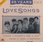 25 Years Historical LoveSongs Vol. 2 CD, Verzenden, Zo goed als nieuw, Pop