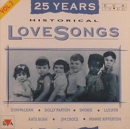 25 Years Historical LoveSongs Vol. 2 CD, Cd's en Dvd's, Cd's | Verzamelalbums, Zo goed als nieuw, Pop, Verzenden