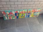 5 Luik Acryl Titel AmsterdamdHouse Gesigneerd CarinK, Ophalen of Verzenden