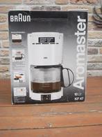 Braun Aromaster koffiezet apparaat, Afneembaar waterreservoir, Gebruikt, Koffiemachine, Gemalen koffie