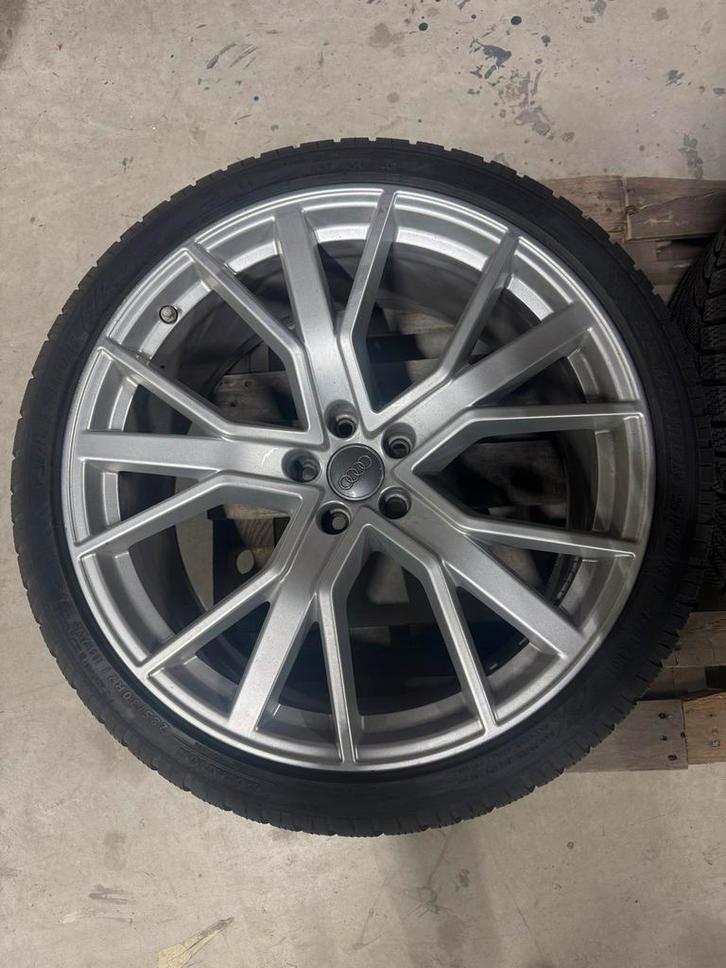 Audi RS6 (C7) 21" Velgen met Winterbanden, Auto-onderdelen, Banden en Velgen, Banden en Velgen, Winterbanden, 21 inch, 285 mm