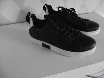 zwart leer Replay Polaris perf camo sneakers maat 40 beschikbaar voor biedingen