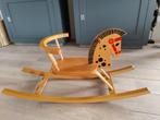 Vintage houten hobbelpaard, Ophalen of Verzenden, Gebruikt