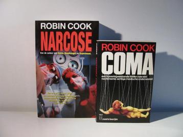 2x Robin Cook boek ( Narcose & Coma ) beschikbaar voor biedingen