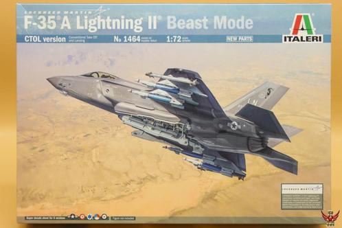 ROWASP | Italeri 1/72 F-35A Lightning II Beast Mode, Hobby en Vrije tijd, Modelbouw | Vliegtuigen en Helikopters, Nieuw, Vliegtuig