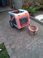 Te koop hondenfietskar  oranje/grijs, Dieren en Toebehoren, Ophalen, Gebruikt
