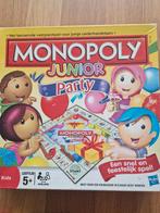 Monopoly junior party, Een of twee spelers, Ophalen of Verzenden, Zo goed als nieuw