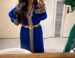 Marokkaanse kaftan - koningsblauw met gouden detail, Overige typen, Blauw, Ophalen of Verzenden, Zo goed als nieuw