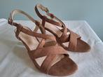 Koper kleurige open pumps, maat 41 met 7 cm hak, Verzenden, Gedragen, Overige kleuren
