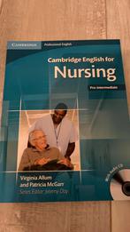 Cambridge english Nursing, Ophalen of Verzenden, Nieuw, HBO