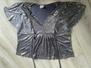 Bagoes maat 5 54 56 top shirt zilver grijs shirt beschikbaar voor biedingen