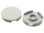 Lego Stenen 5x 2x2 Plaat Tile Rond Licht Blauw Grijs 14769 (, Ophalen of Verzenden, Nieuw, Losse stenen, Lego