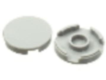 Lego Stenen 5x 2x2 Plaat Tile Rond Licht Blauw Grijs 14769 ( beschikbaar voor biedingen