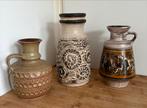 3 Vintage West Germany Keramieken Vaasjes, Antiek en Kunst, Antiek | Vazen, Ophalen