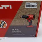 Hilti SF 4-22 Boor- en Schroefmachine Body | Nieuw in Seal, Doe-het-zelf en Verbouw, Niet ingevuld, Nieuw, Niet ingevuld, Niet ingevuld