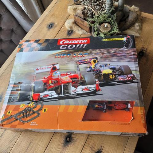 carrera go hot lap racebaan., Kinderen en Baby's, Speelgoed | Racebanen, Gebruikt, Racebaan, Elektrisch, Carrera, Met looping