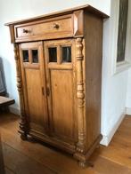 Antiek brocante grenen meidenkast 140x102x45, Ophalen