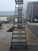 Stalen trap zwart. Hoog 3,25 mtr. Nob206, Ophalen of Verzenden, Zo goed als nieuw, 2 tot 4 meter