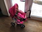poppenwagen Bayer donker roze even, wandelwagen opvouwbaar, Kinderen en Baby's, Speelgoed | Poppen, Ophalen of Verzenden, Zo goed als nieuw