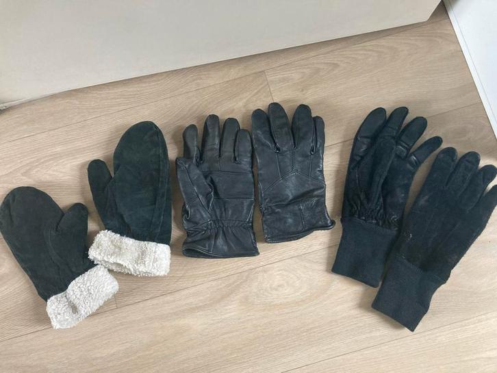 Handschoenen/wanten leer/suède, Kleding | Dames, Mutsen, Sjaals en Handschoenen, Gedragen, Handschoenen, Ophalen of Verzenden