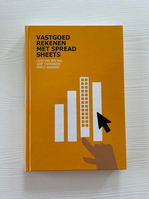 Léon Van der Wal - Vastgoedrekenen met Spreadsheets, Boeken, Studieboeken en Cursussen, Nieuw, Overige niveaus, Ophalen of Verzenden