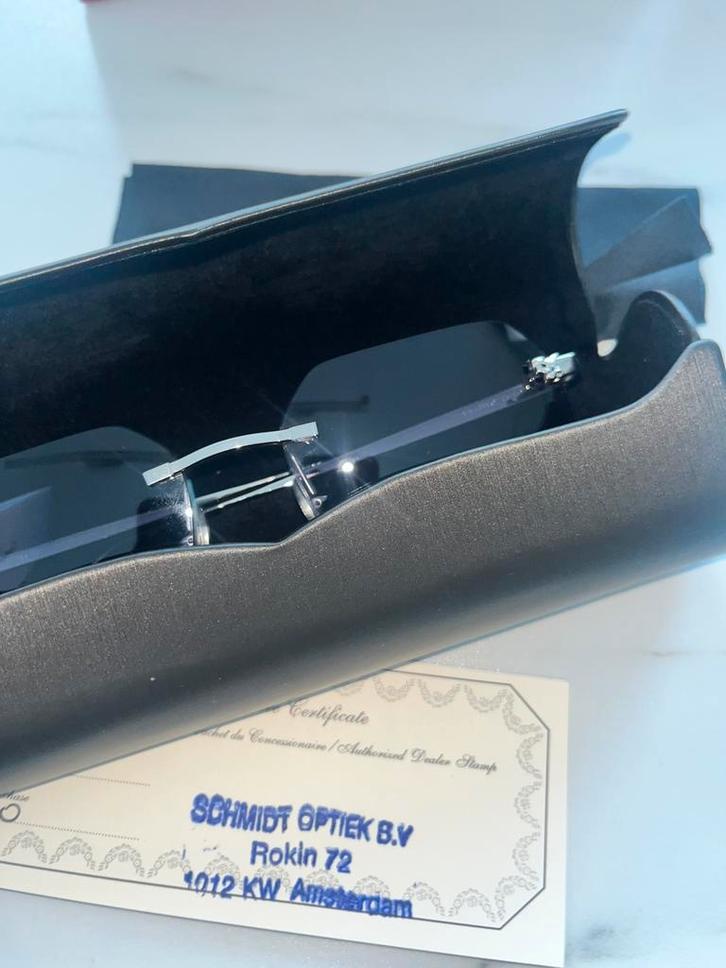 Cartier bril panthere silver CT0028O – 001 custom by schmidt, Sieraden, Tassen en Uiterlijk, Zonnebrillen en Brillen | Heren, Nieuw