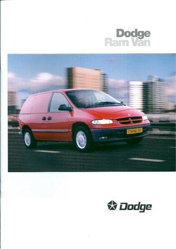 Folder Dodge Ram Van 1998 beschikbaar voor biedingen