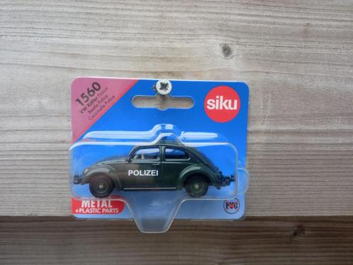 Volkswagen Kever Polizei Siku 1560, Hobby en Vrije tijd, Modelauto's | Overige schalen, Nieuw, Auto, Ophalen