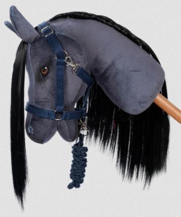 Halster en Halstertouw voor stokpaard | Kleur blauw beschikbaar voor biedingen