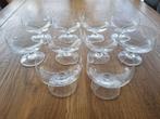10 kristallen ijscoupe glazen, Glas of Glazen, Ophalen of Verzenden, Overige stijlen, Glas