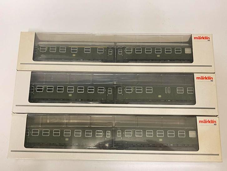 ** NIEUW ** Märklin 00770-03/08/11 ** 3x Pers. Rijtuigen **, Hobby en Vrije tijd, Modeltreinen | H0, Nieuw, Wagon, Wisselstroom