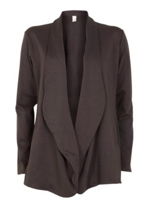 Vila leigh cardigan antracietgrijs vallend vest waterfall M, Kleding | Dames, Truien en Vesten, Nieuw, Maat 38/40 (M), Grijs, Ophalen of Verzenden
