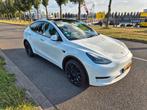 Tesla Model Y 2024 Wit, Auto's, Automaat, Achterwielaandrijving, 375 min, Origineel Nederlands
