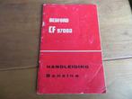 Instructieboek Bedford CF 97000 benzine 12-1969, Auto diversen, Ophalen of Verzenden