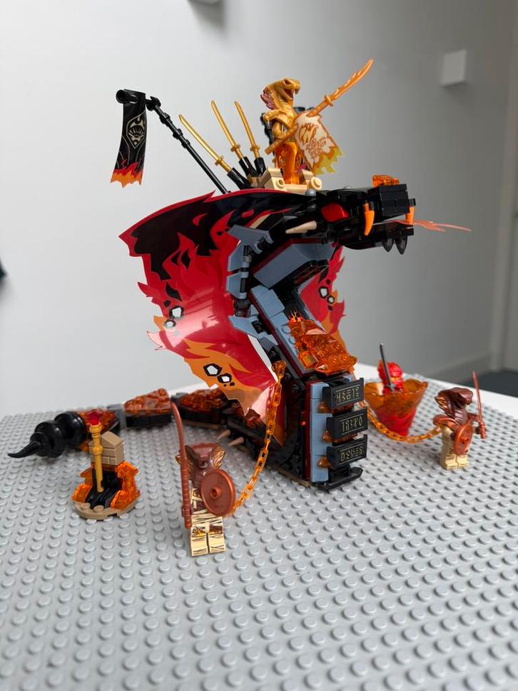 Lego Ninjago Fire Fang 70659, Kinderen en Baby's, Speelgoed | Duplo en Lego, Zo goed als nieuw, Ophalen of Verzenden
