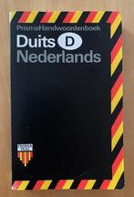 Prisma handwoordenboek Duits Nederlands woordenboek, Ophalen of Verzenden, Zo goed als nieuw, Prisma of Spectrum, Duits